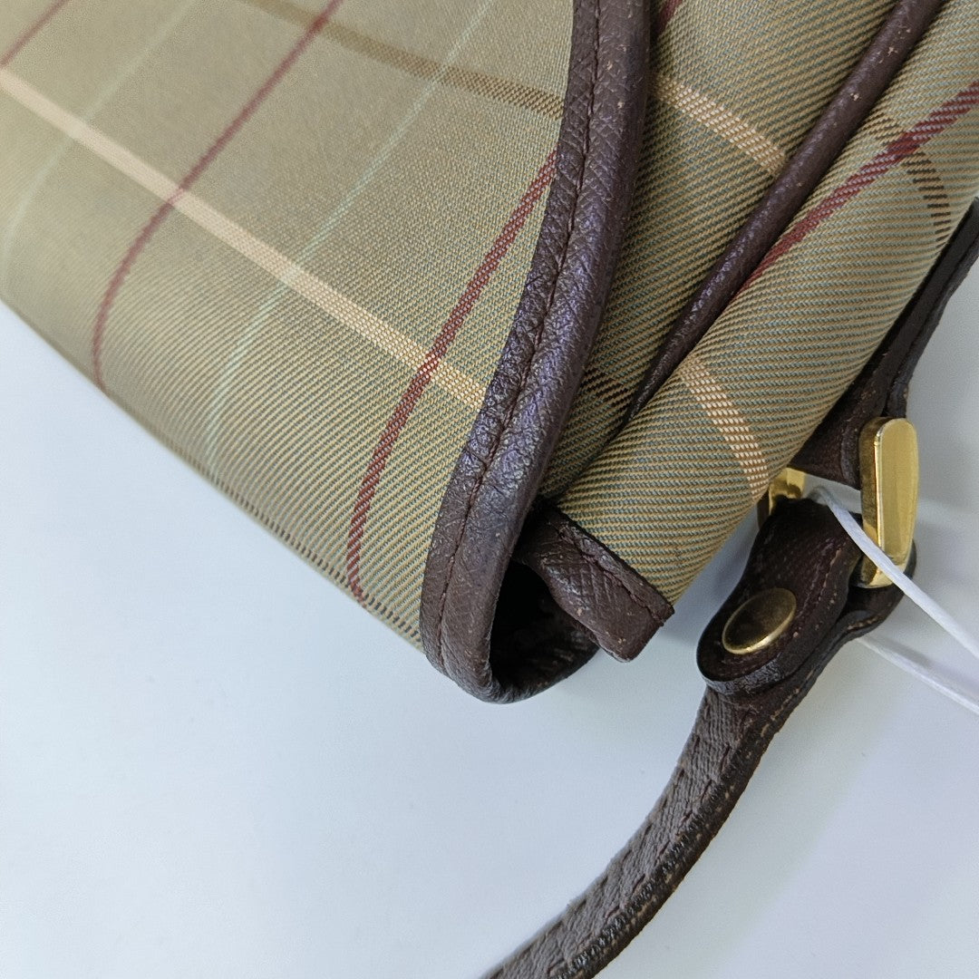 Canvas Shoulder Bag Beige