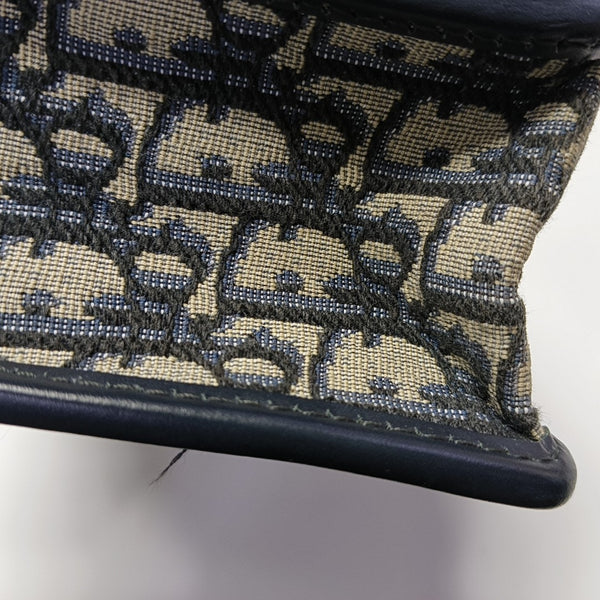 30 Montaigne East-West Oblique Canvas Blue