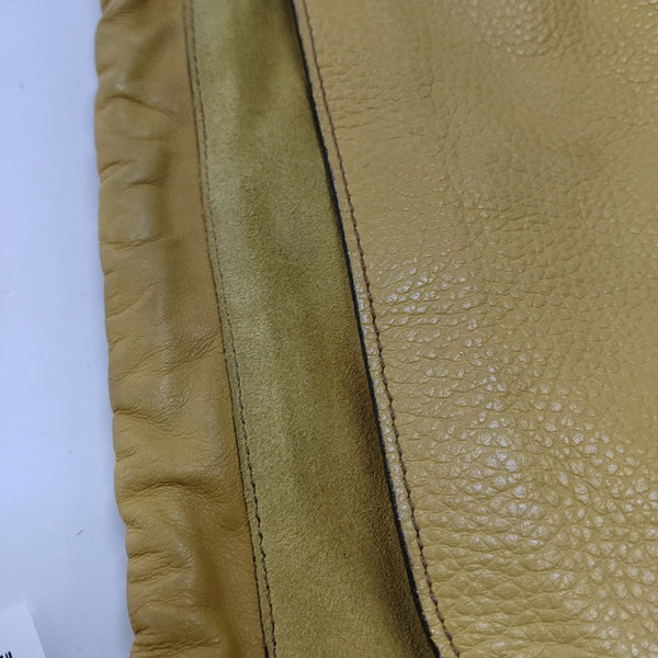 Calfskin Shoulder Bag Yellow