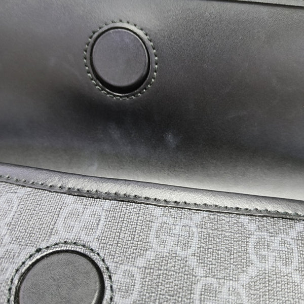 Neo Vintage Monogram Coated Canvas Black