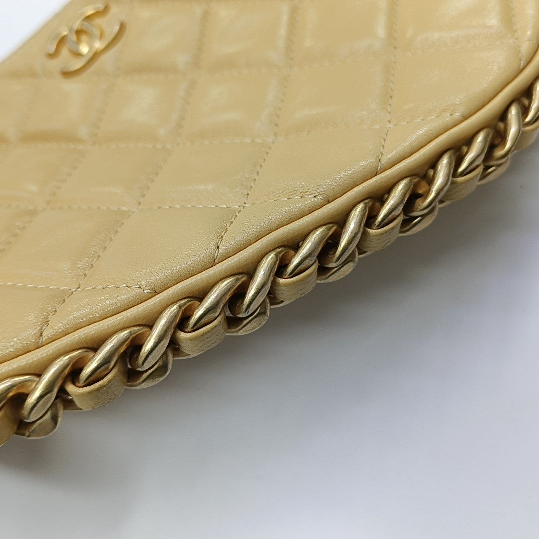 HOBO Quilted Lambskin Yellow