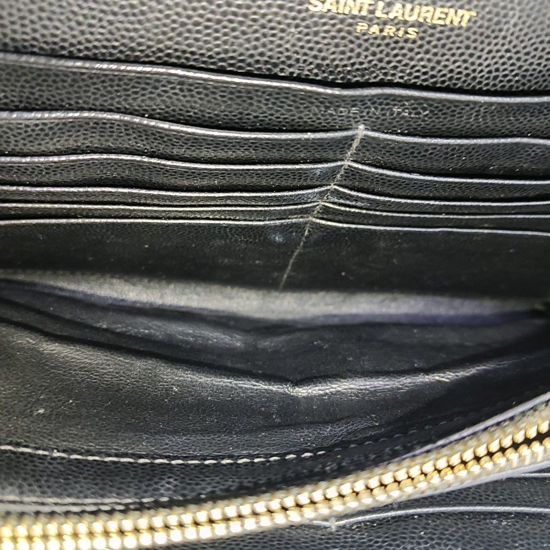 MONOGRAM Medium Quilted Calfskin Black