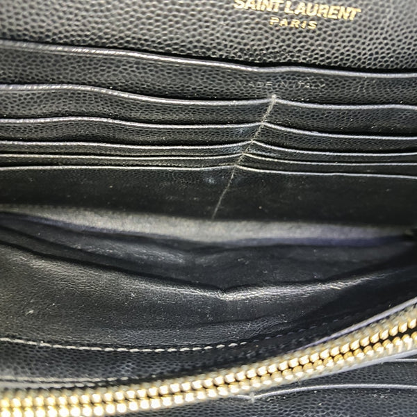 MONOGRAM Medium Quilted Calfskin Black