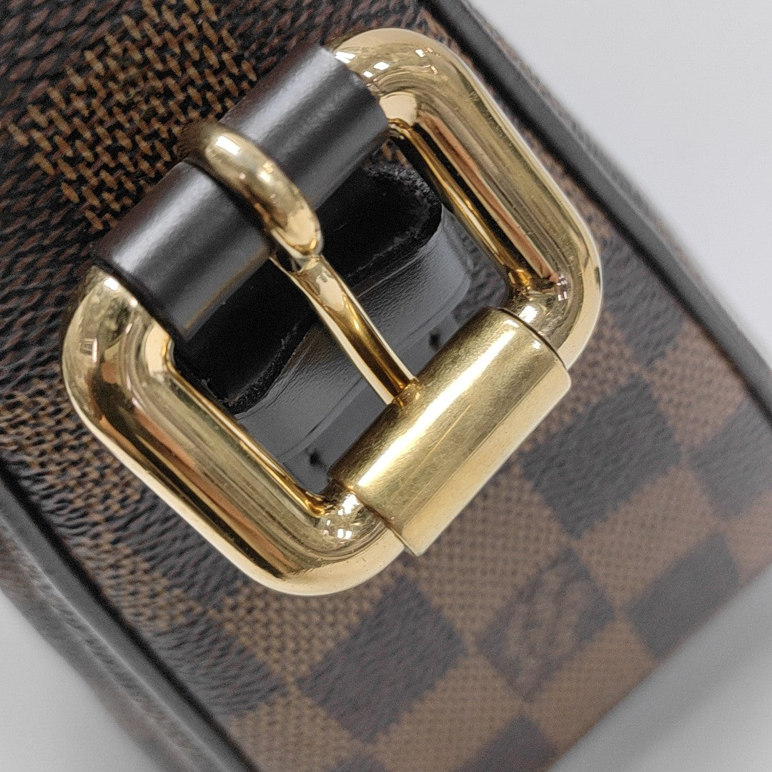 RAVELLO GM Damier Ebene Coated Canvas Brown