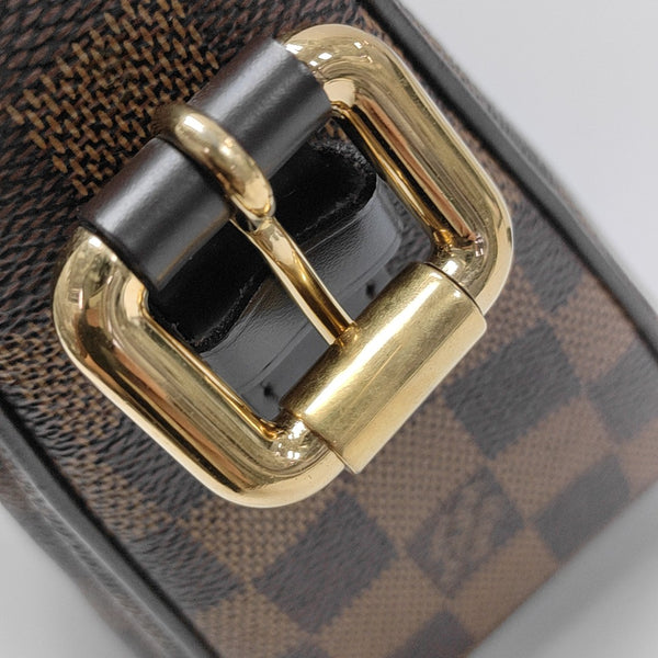 RAVELLO GM Damier Ebene Coated Canvas Brown