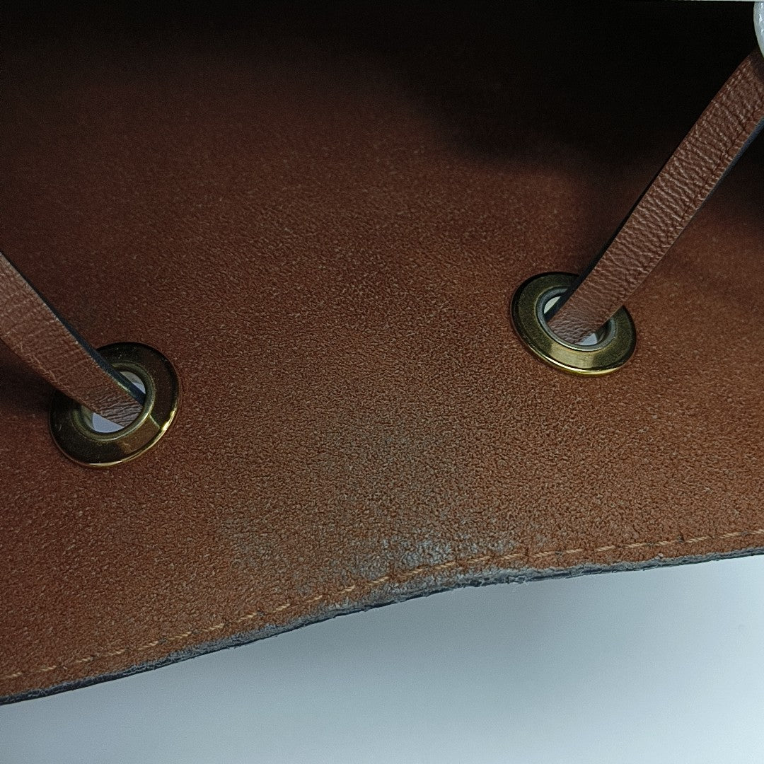 NÉONOÉ MM Monogram Coated Canvas Brown