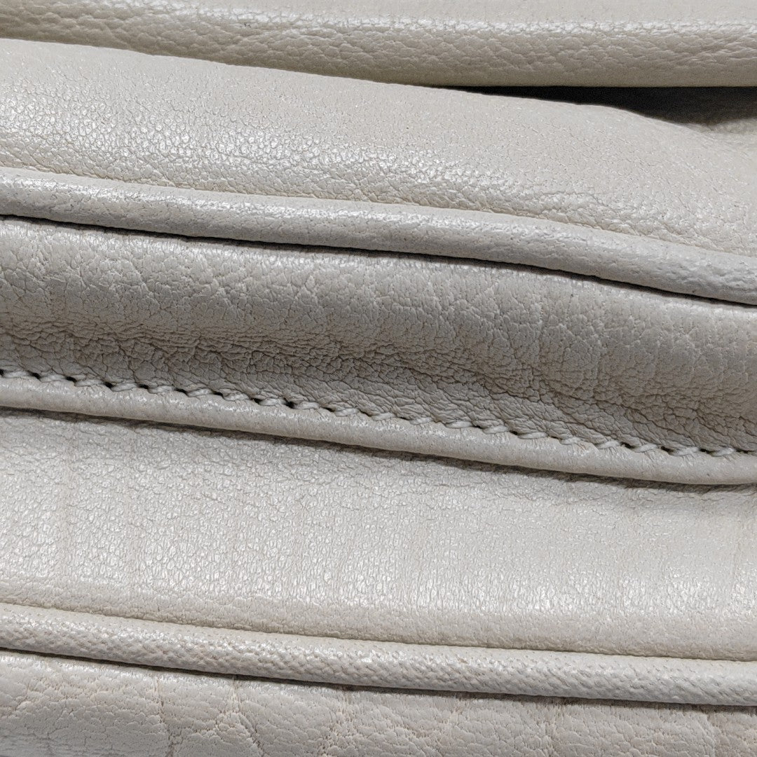 NIKI Mini Lambskin White