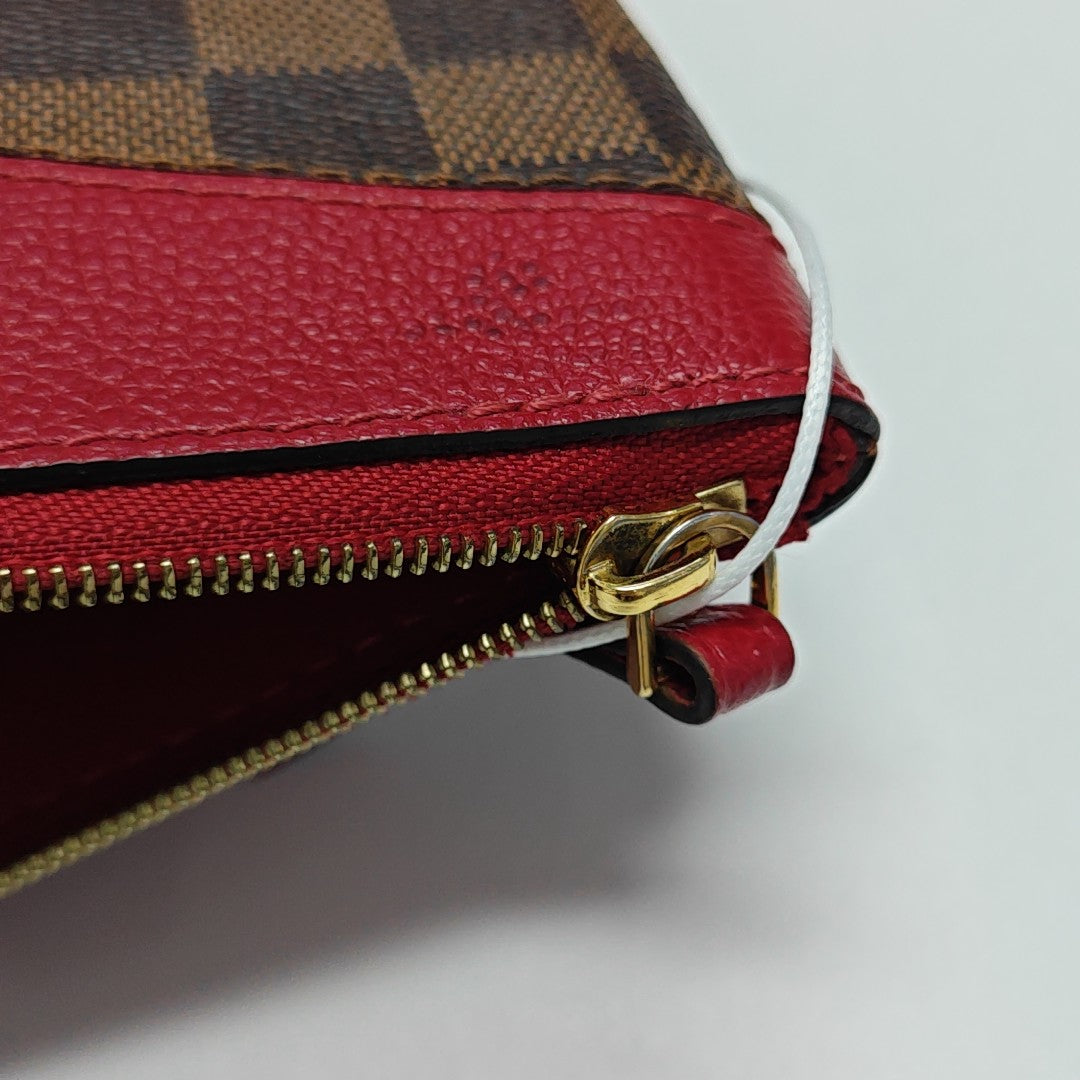 DAILY Damier Ebene Coated Canvas Brown