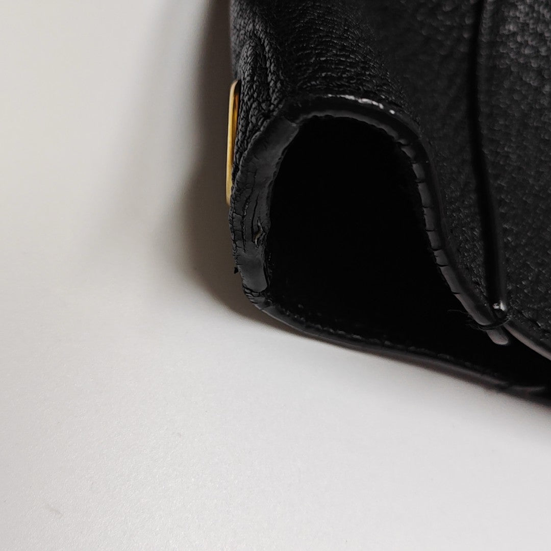 SANGLE Calfskin Black