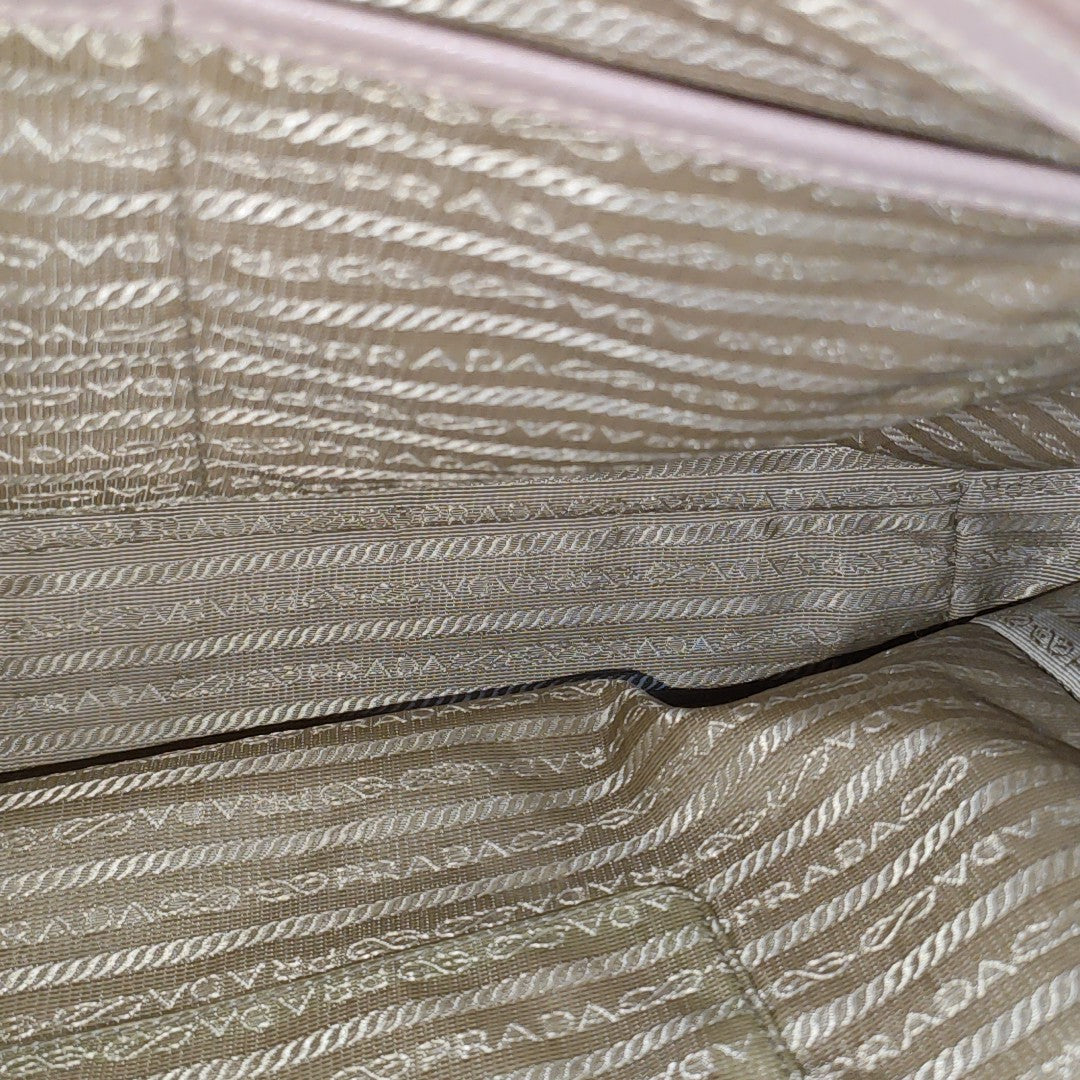 Calfskin Shoulder Bag Pink