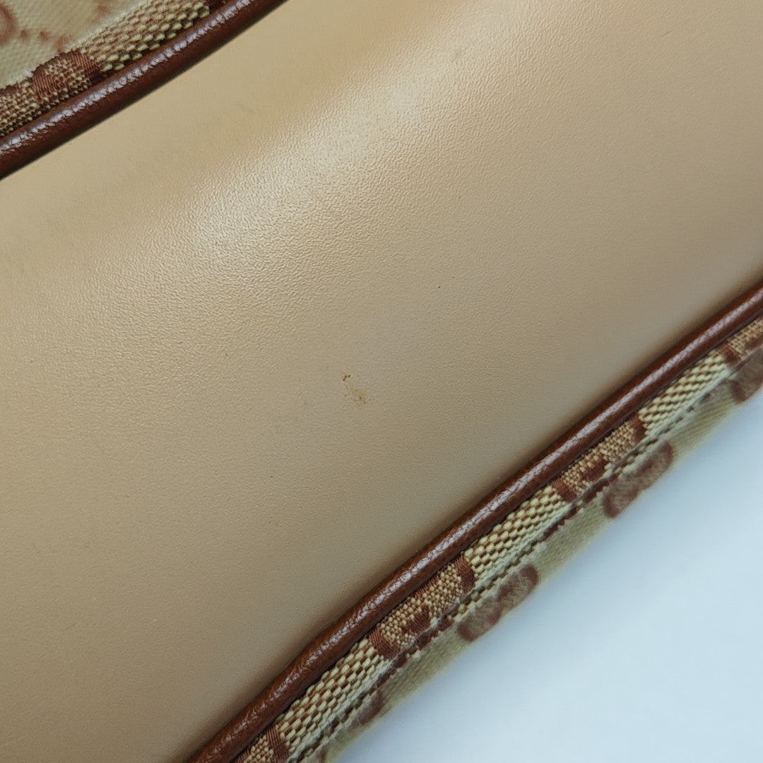 Monogram Canvas Backpack Brown