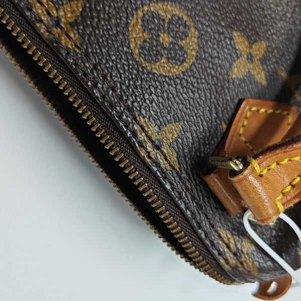 SPEEDY Nano Monogram Coated Canvas Brown