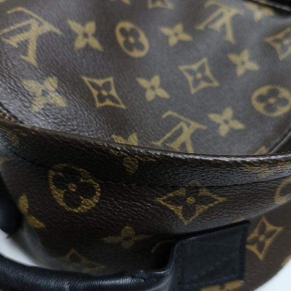 PALM SPRINGS PM Monogram Coated Canvas Brown