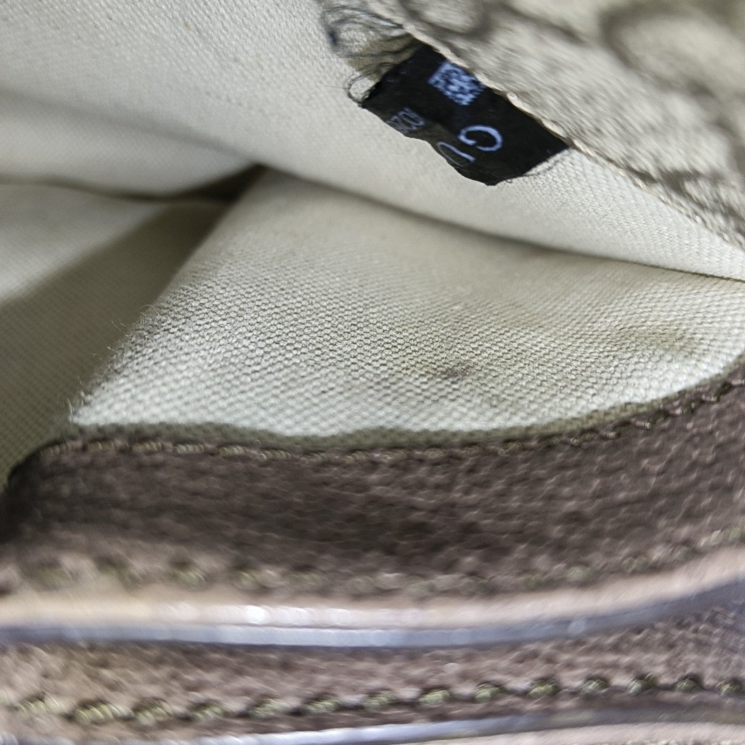 Neo Vintage Large Monogram Coated Canvas Brown