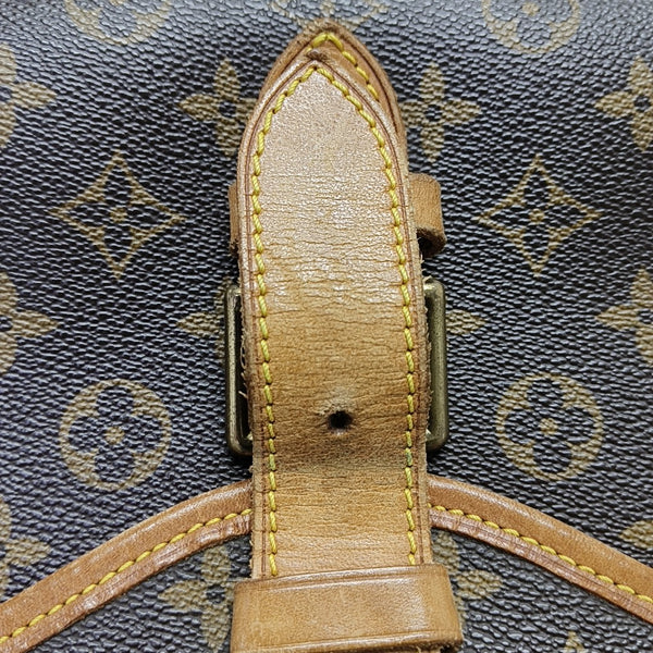 BEL AIR GM Monogram Coated Canvas Brown