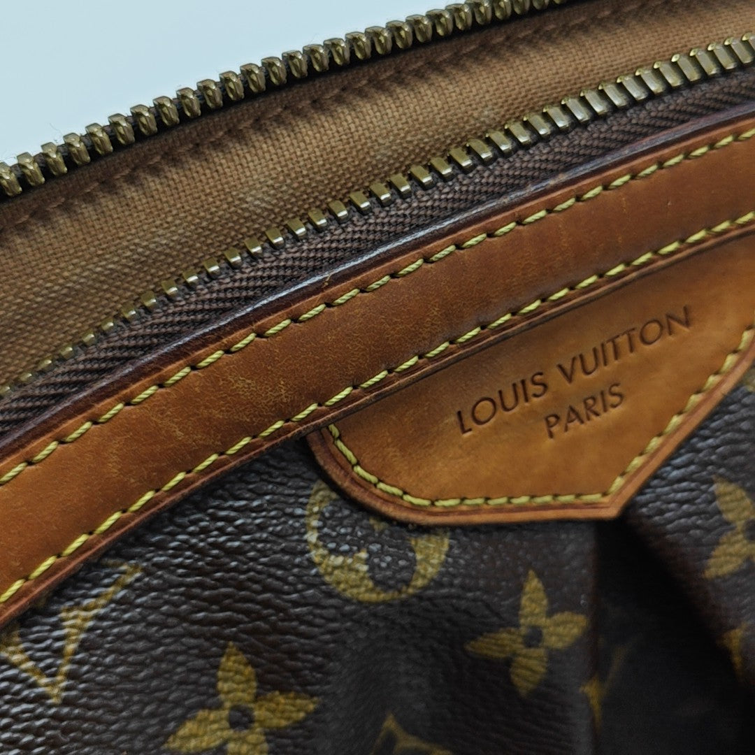 TIVOLI GM Monogram Coated Canvas Brown
