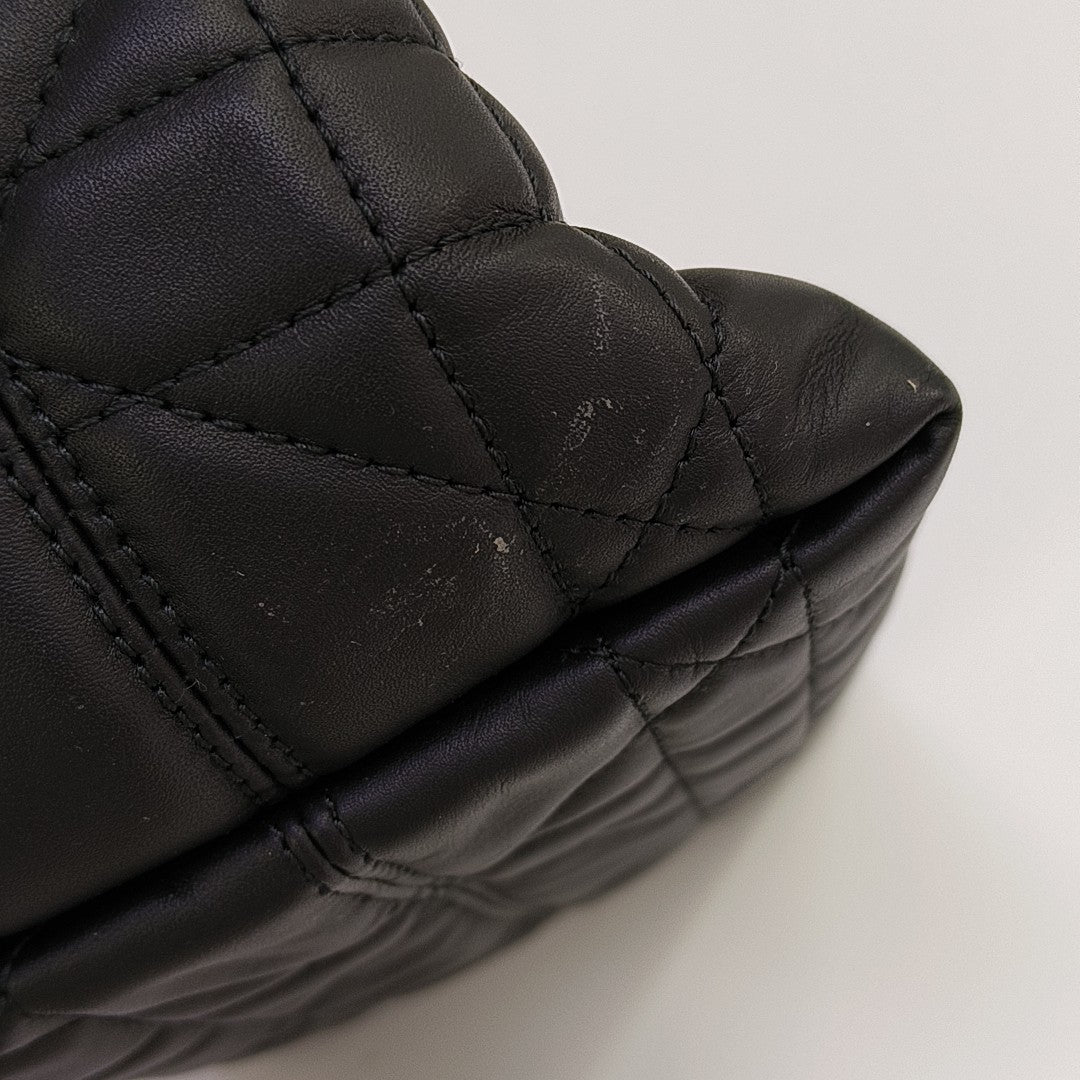 Toujours Small Cannage Calfskin Black