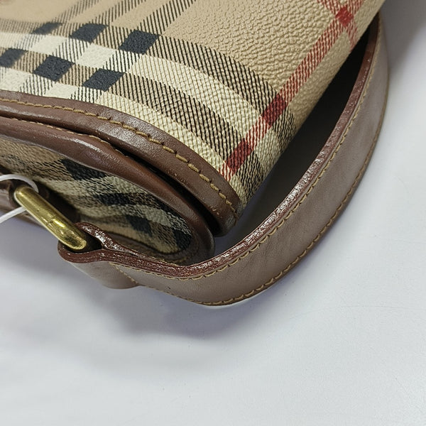 Coated Canvas Shoulder Bag Multicolor