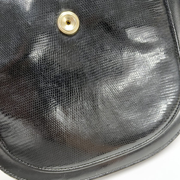 Lambskin Shoulder Bag Black