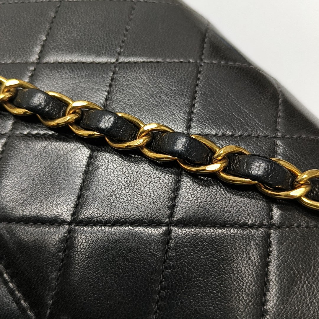 Quilted Lambskin Black