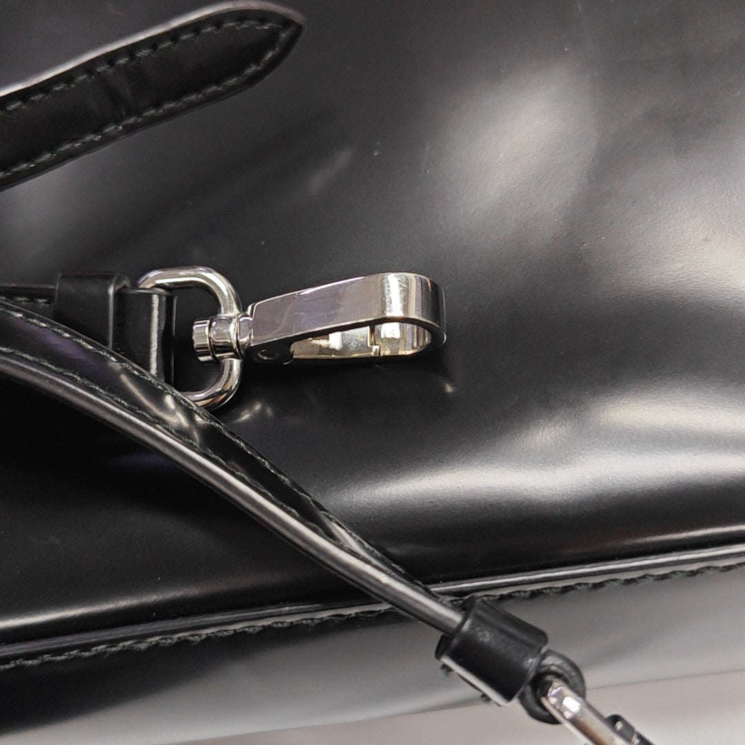 Galleria Small Calfskin Black