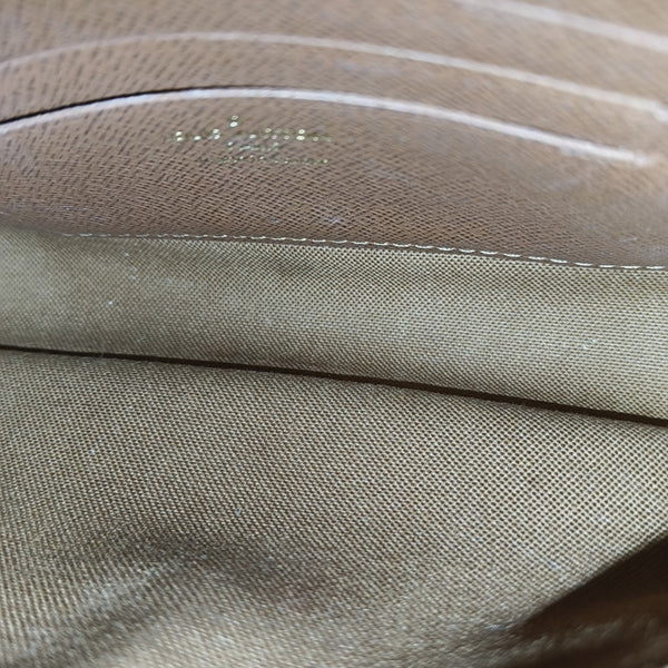 IVY Monogram Coated Canvas Brown