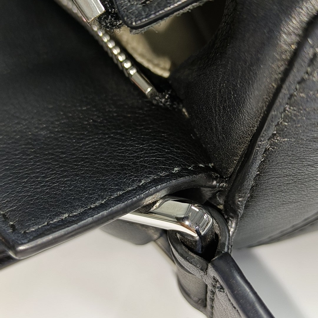 Puzzle Small Calfskin Black