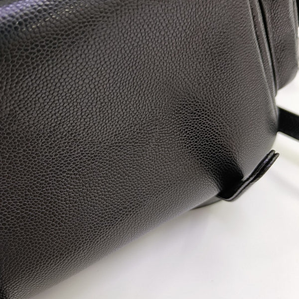 DUMA Quilted Grained Calfskin Black
