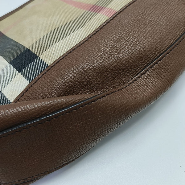Canvas Shoulder Bag Brown