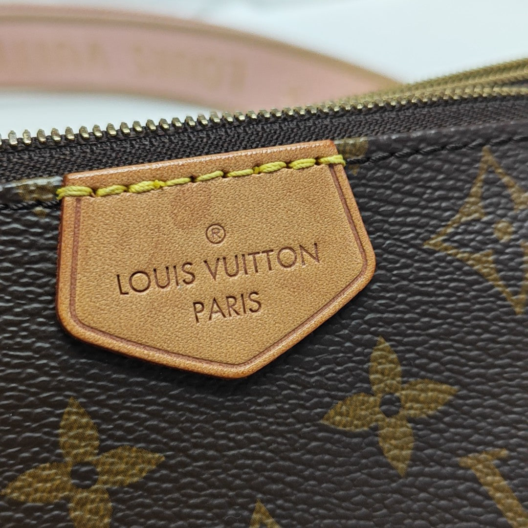 MULTI Monogram Coated Canvas Brown