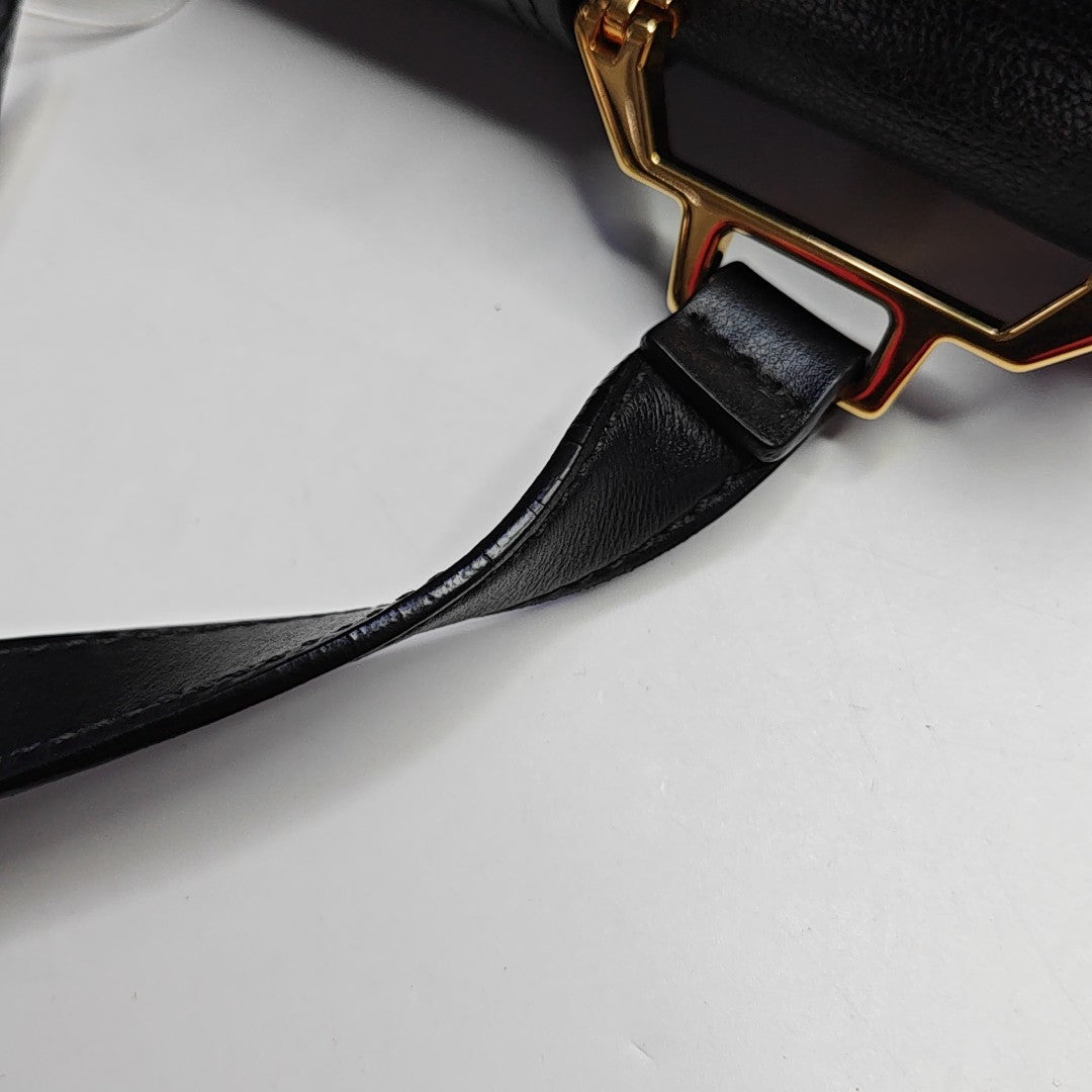 Miu Lady Calfskin Black