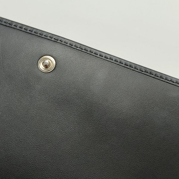CAMBON Medium Quilted Calfskin Black Wallet