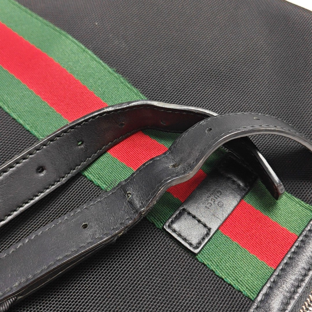 Canvas Shoulder Bag Black