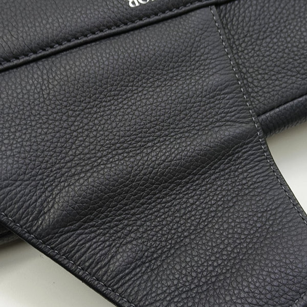 Saddle Medium Calfskin Gray