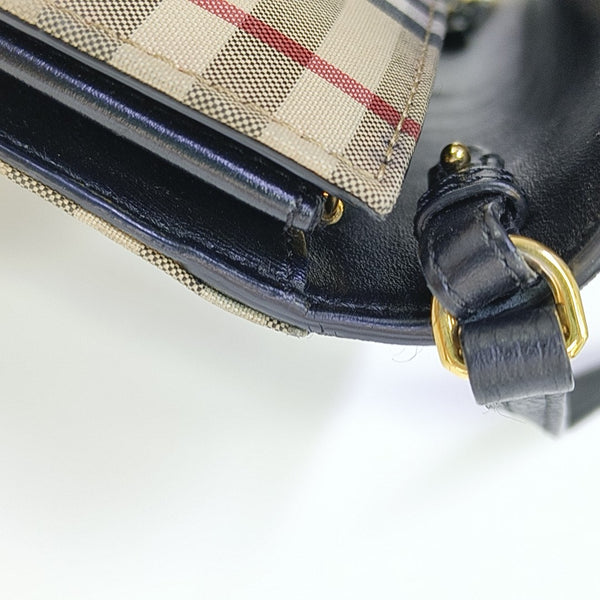 Canvas Shoulder Bag Black