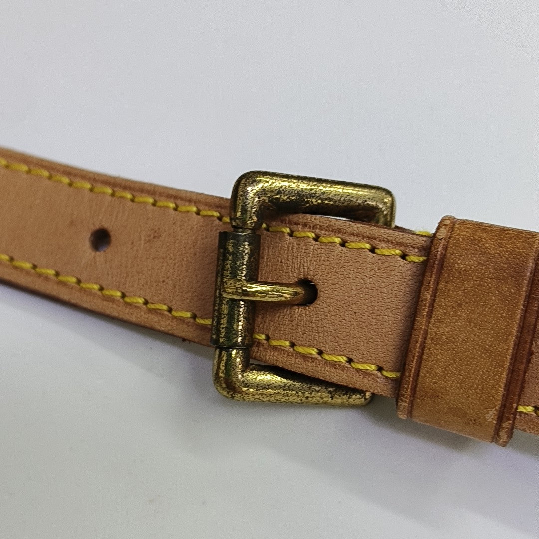 MUSETTE TANGO PM Monogram Coated Canvas Brown