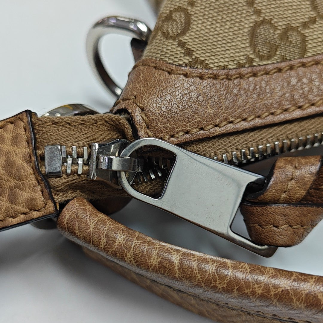 Bree Monogram Canvas Beige