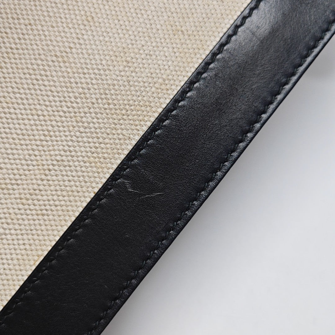Navy Medium Fabric White