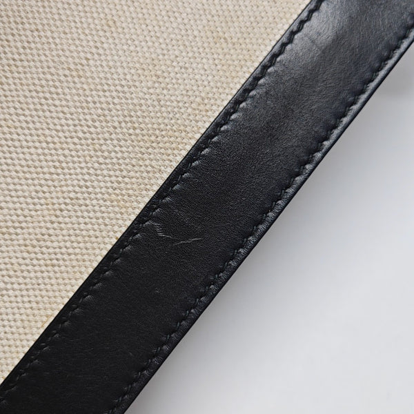Navy Medium Fabric White