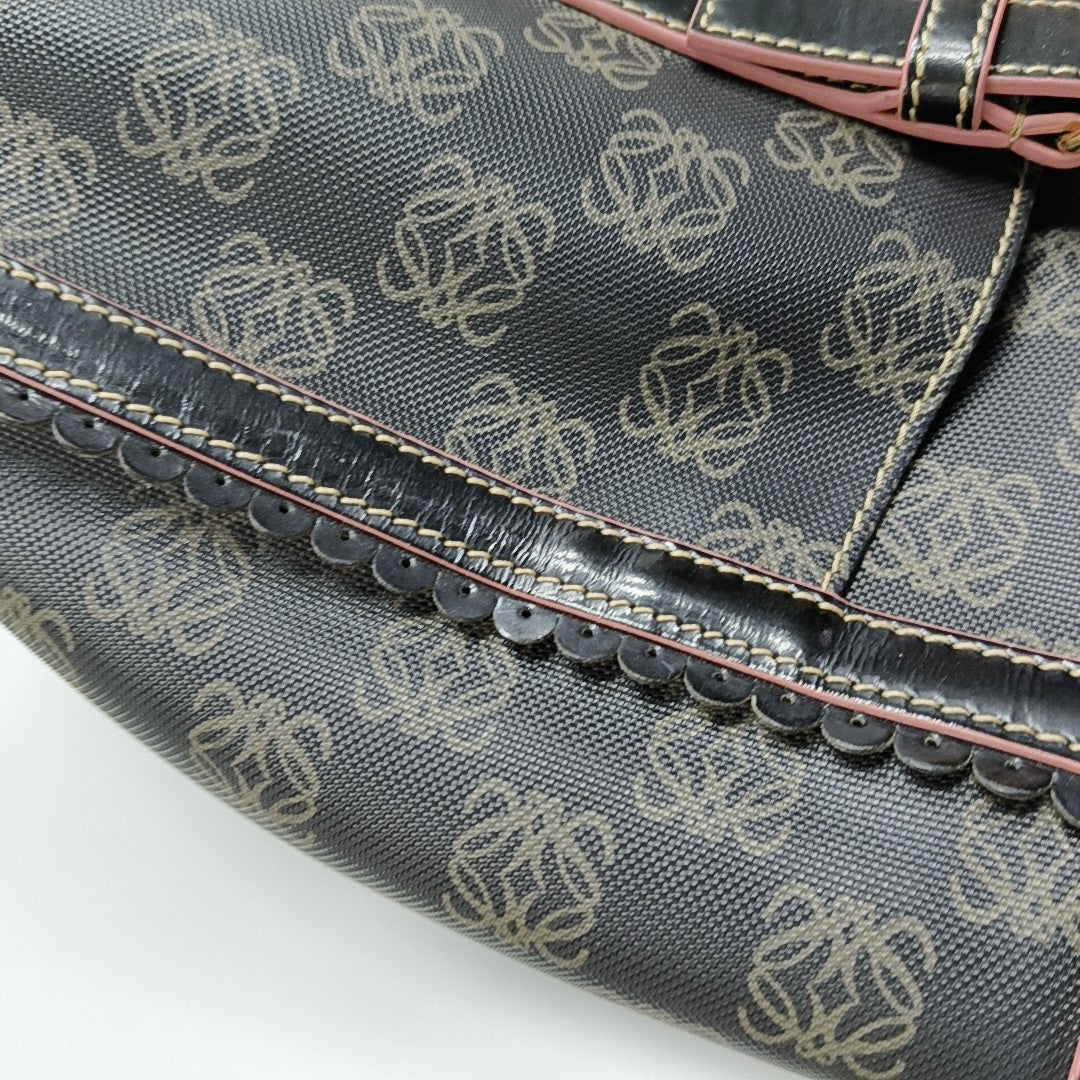 Coated Canvas Black