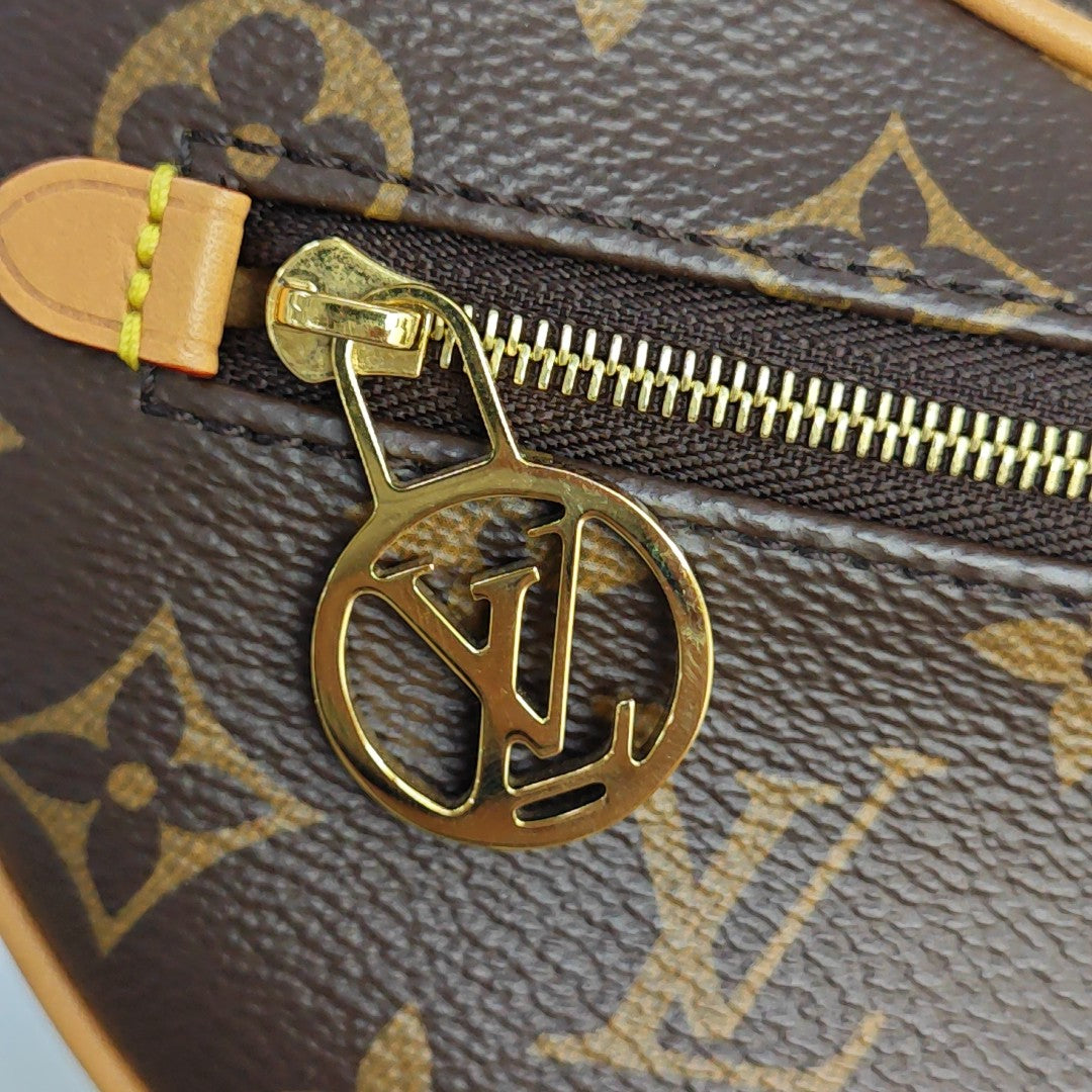 LOOP Monogram Coated Canvas Brown