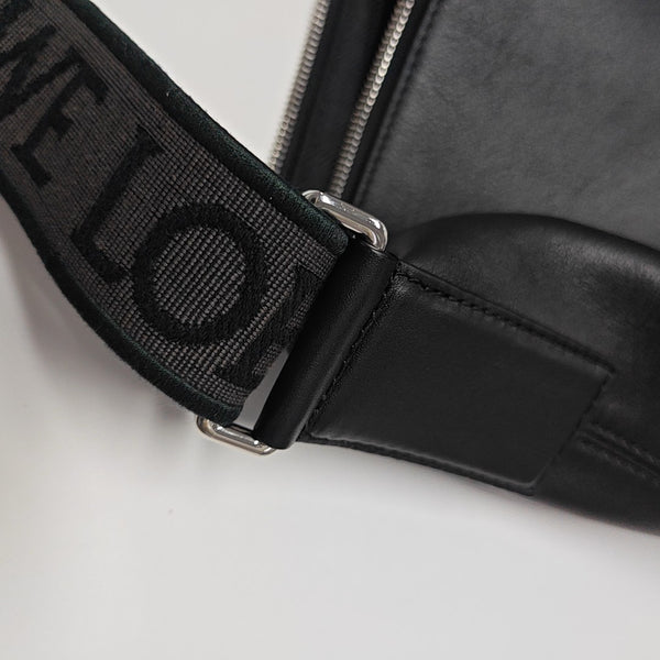 Calfskin Shoulder Bag Black