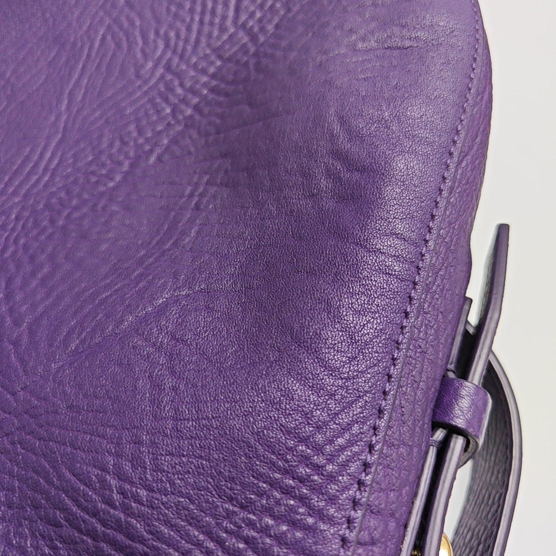 Canterbury Calfskin Purple