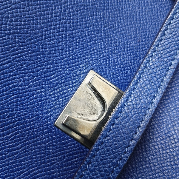 BELT Micro Calfskin Blue