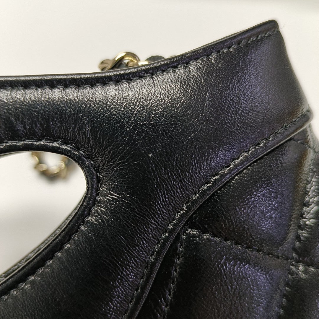 CHANEL 31 Quilted Lambskin Black