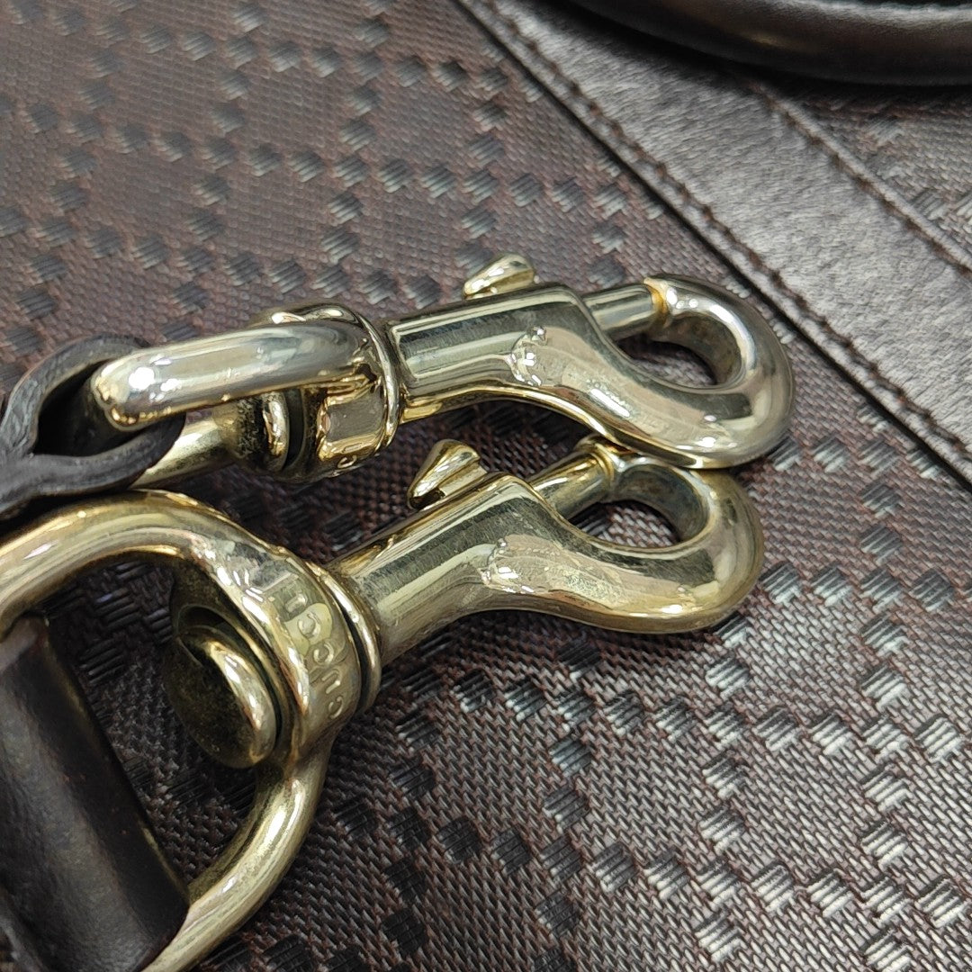 Calfskin Shoulder Bag Brown