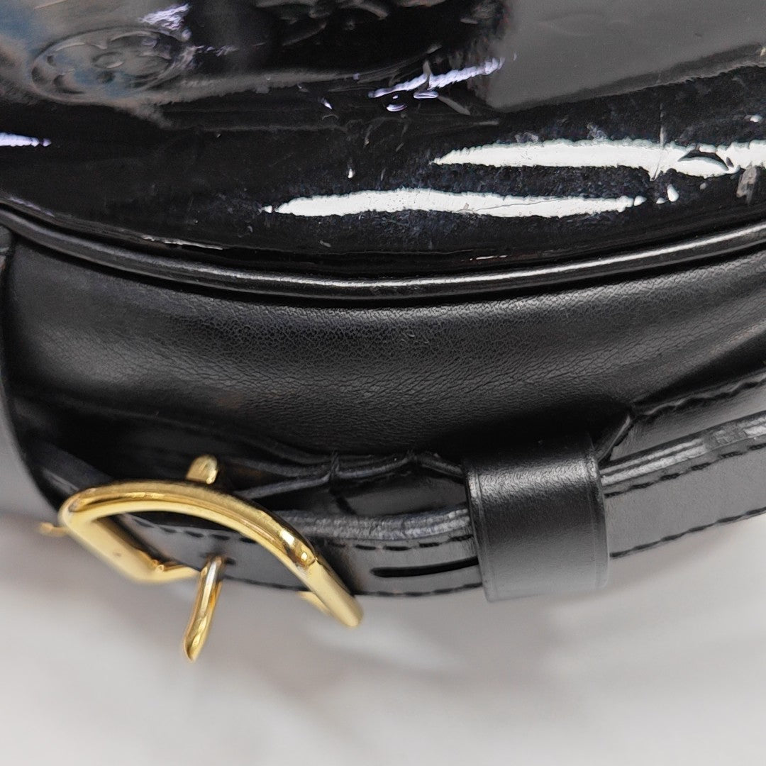 BOITE CHAPEAU MM Patent Leather Black