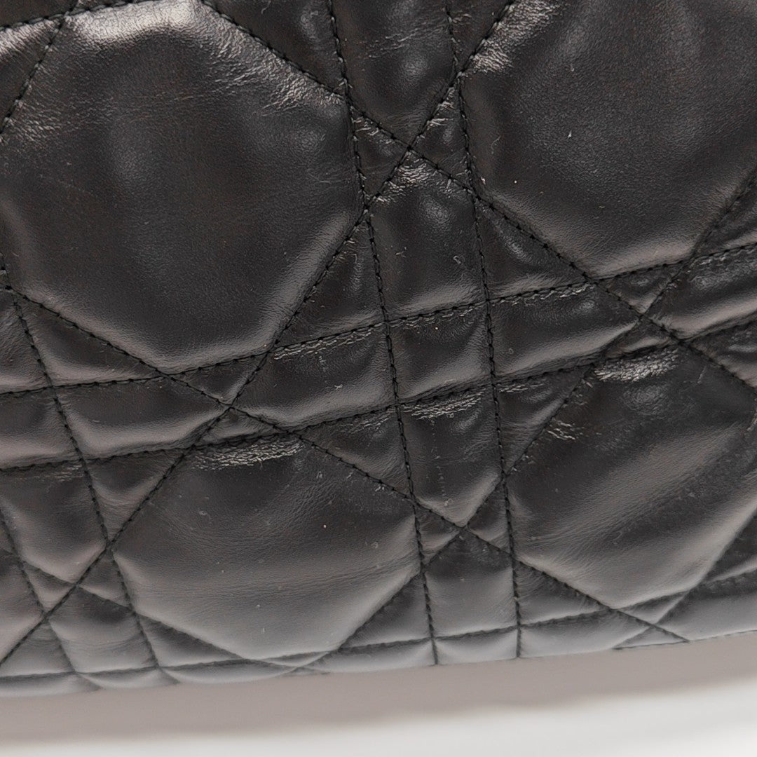 Toujours Medium Cannage Calfskin Black