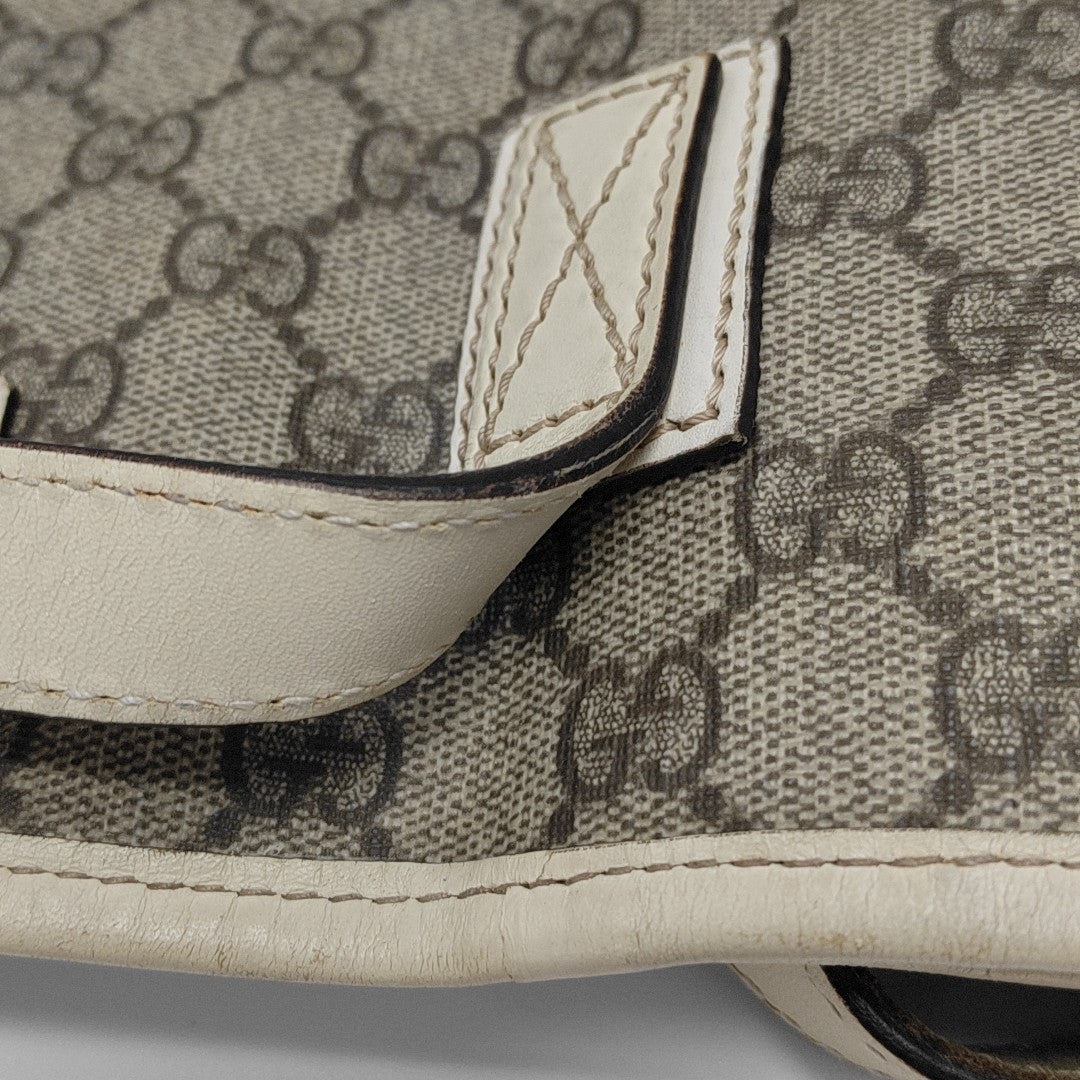 GG Imprime Monogram Coated Canvas Beige