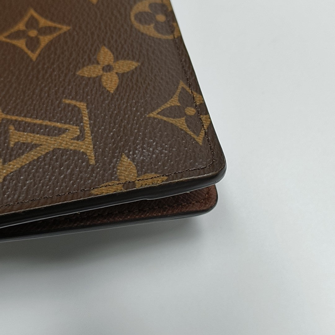 MULTIPLE Monogram Coated Canvas Brown Wallet
